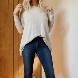 Lightweight Aztec pattern back sweater